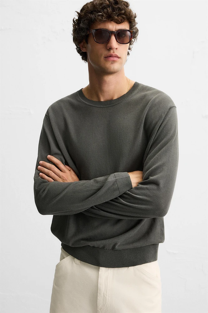PULL LÉGER EN COTON