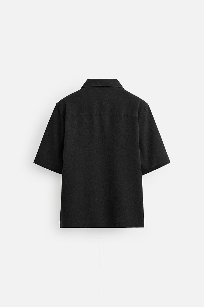 POLO STRUCTURE QUADRILLÉ