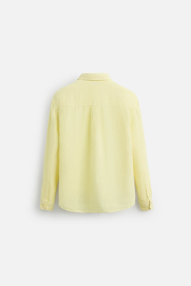 CHEMISE 100 % LIN