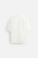 CHEMISE JACQUARD TEXTURÉE