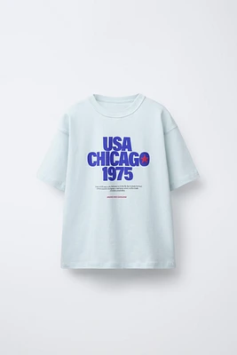 TEXT PRINT T-SHIRT
