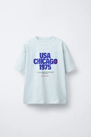 TEXT PRINT T-SHIRT