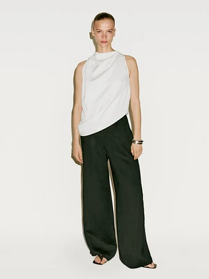 Top fluide drapé asymétrique - Limited Edition