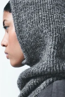 CAGOULE CÔTELÉE AVEC ZIP