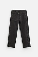 WASHED RELAXED FIT JEANS