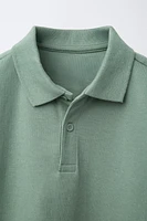 BASIC PLAIN POLO SHIRT