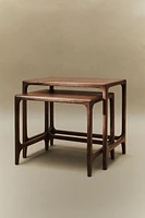 TABLES GIGOGNES BOIS (LOT DE 2)