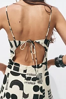 ROBE AJOURÉE IMPRIMÉE