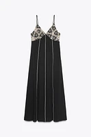 ROBE MIDI BRODÉE