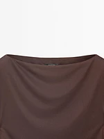 Top drapé
