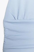 SHORT HALTER DRESS