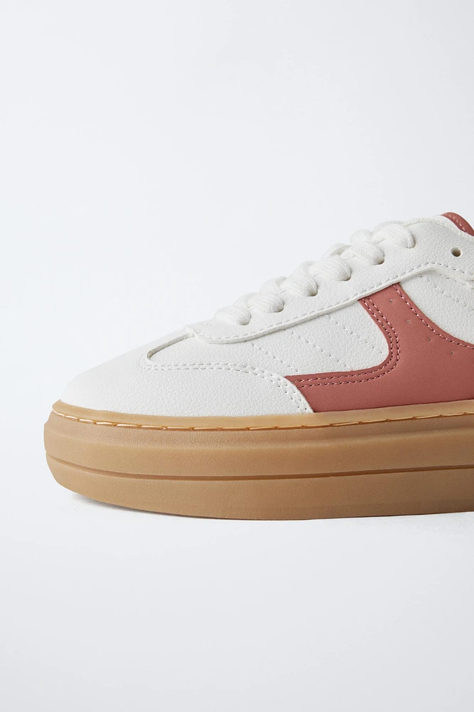 HIGH SOLE CASUAL SNEAKERS