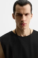 TEXTURED TANK TOP