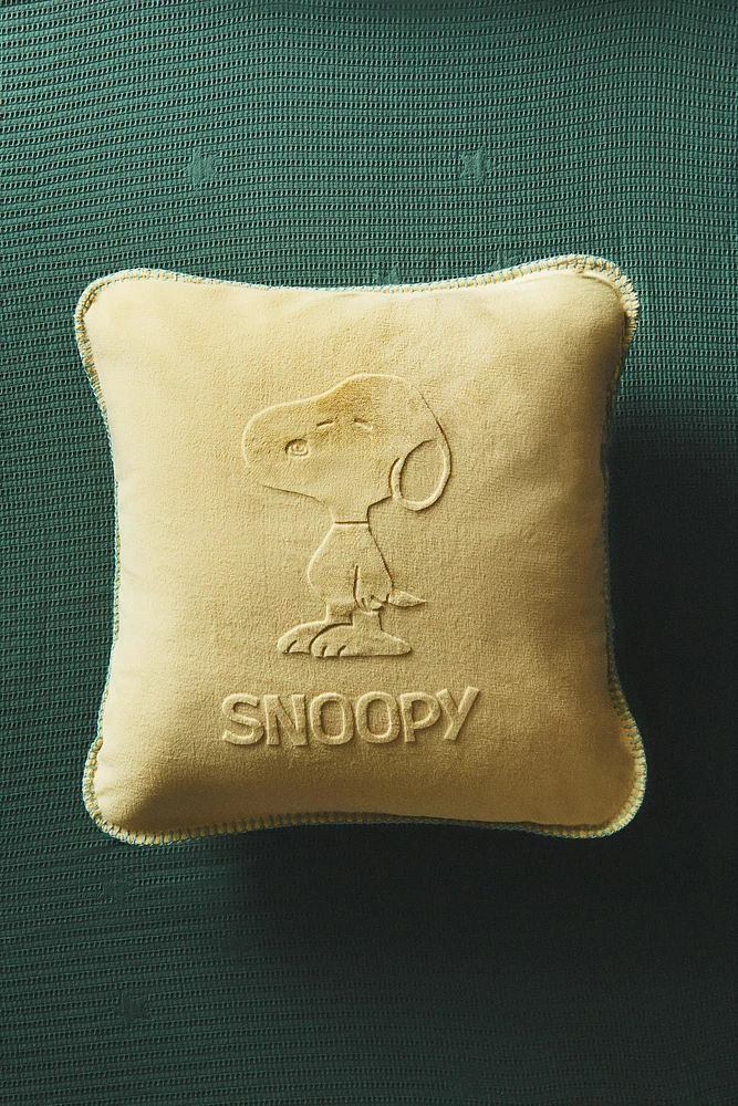 HOUSSE DE COUSSIN ENFANT MOTIF RELIEF PEANUTS™