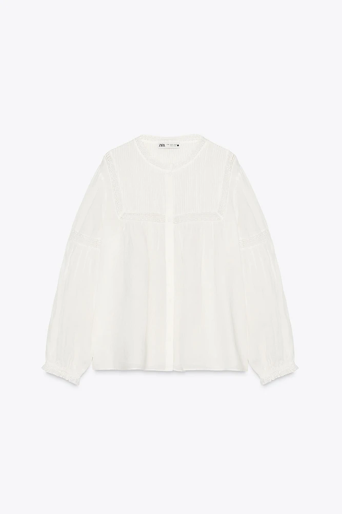 ZW COLLECTION RAMIE ROMANTIC SHIRT