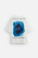 T-SHIRT À IMPRIMÉ AQUARELLE