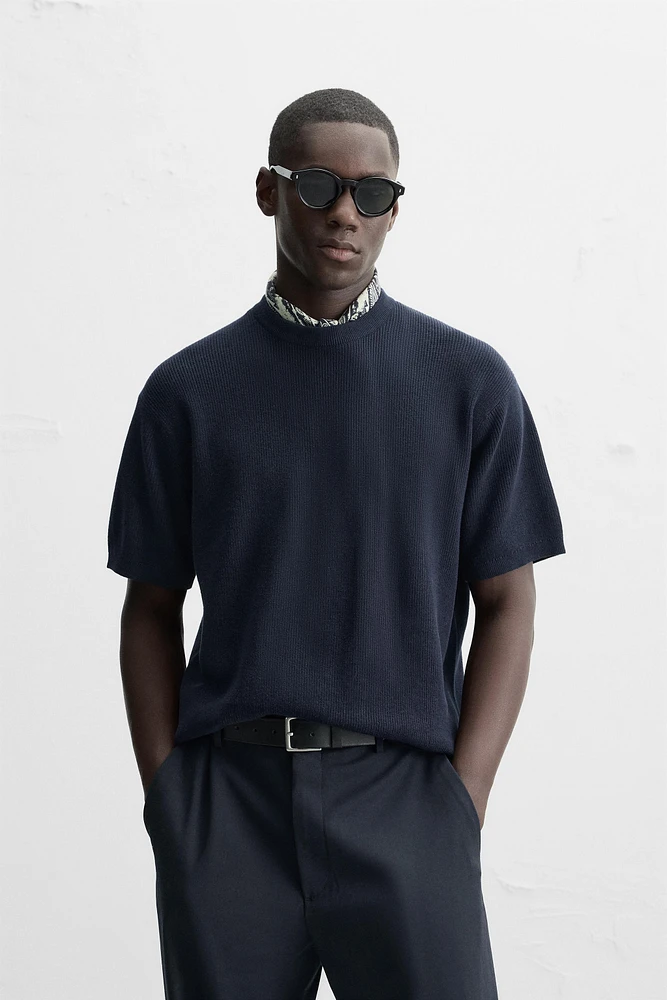 PEARL KNIT T-SHIRT