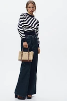 WOVEN MINI TOTE BAG