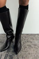 THIN HEELED BOOTS