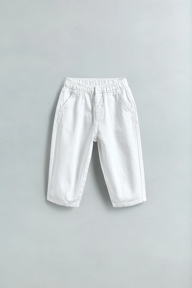 BALLOON TWILL PANTS