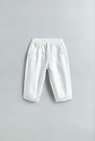 BALLOON TWILL PANTS