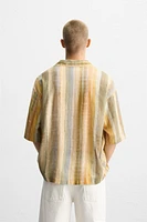 STRIPED PRINT SHIRT
