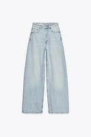 TRF HIGH WAIST EXTRA WIDE LEG JEANS