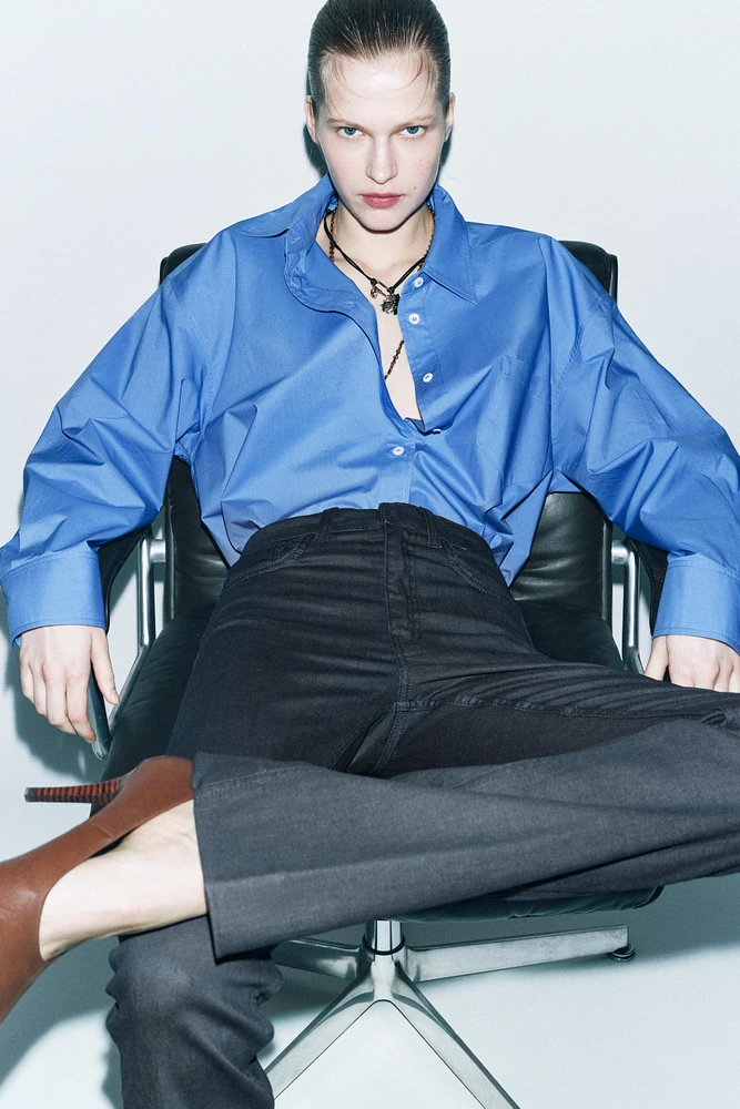 MID-RISE BOOTCUT JEANS ZW COLLECTION