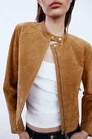 BLOUSON 100 % CUIR