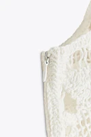 ROBE CROCHET FLEUR