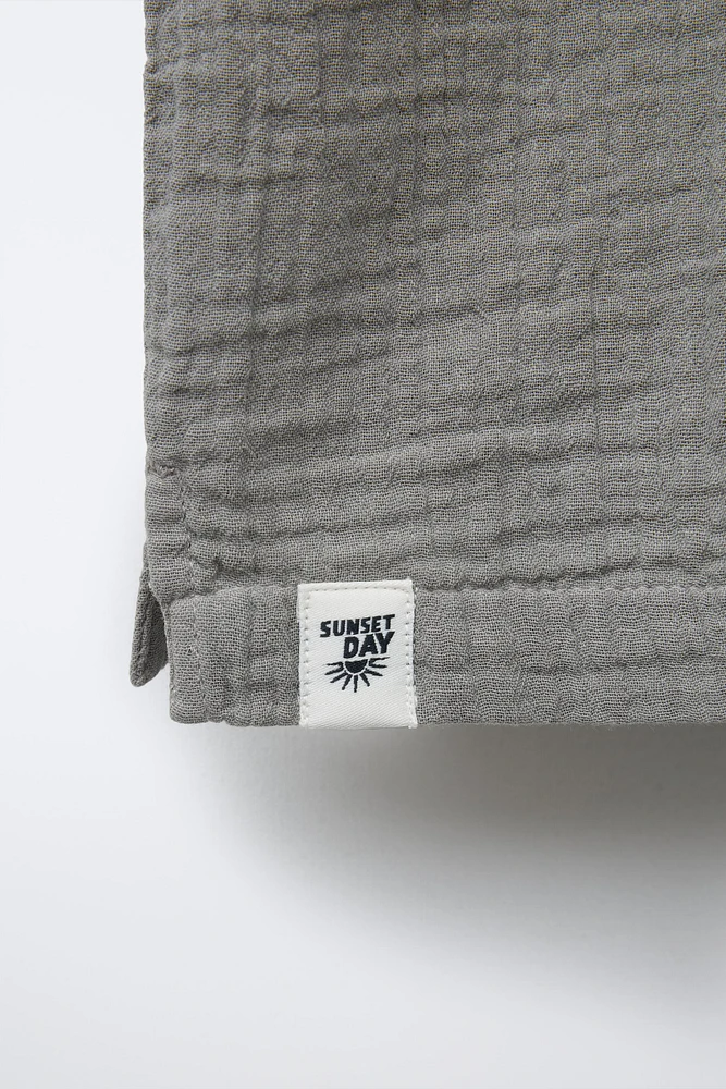 CHEMISE TEXTURÉE