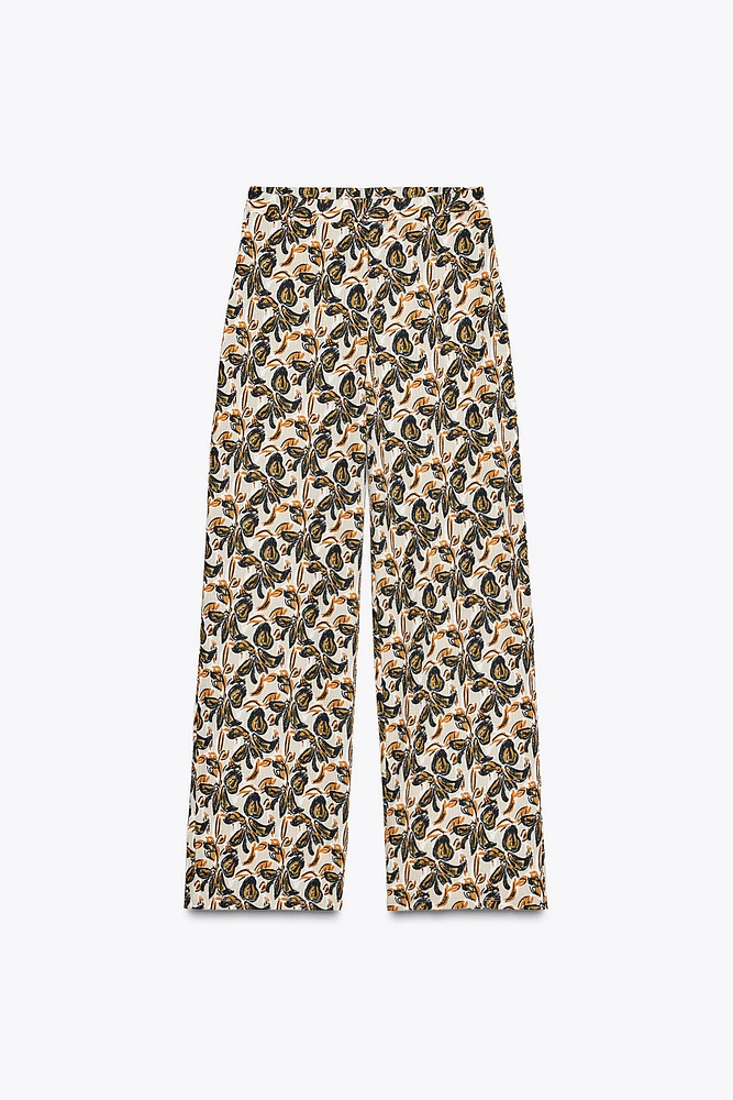 PANTALON IMPRIMÉ LARGE