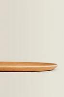 OVAL WOOD TRAY