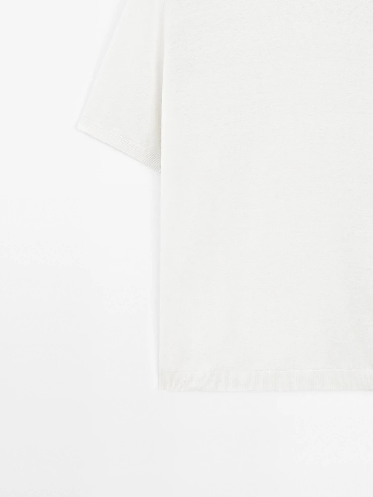 T-shirt en maille de soie - Limited Edition