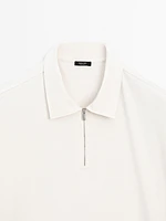100% cotton short sleeve polo shirt