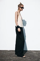 TOP CROCHET NŒUDS