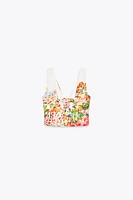 PRINTED KNOT TOP
