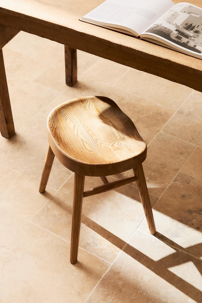 TABOURET DE BAR FRÊNE