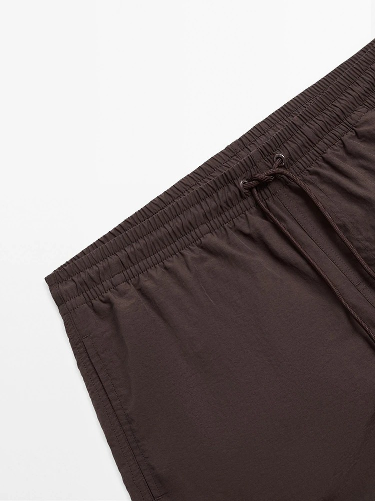 Short de bain uni