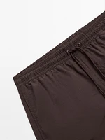 Short de bain uni
