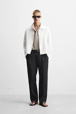 VESTE 100 % LIN