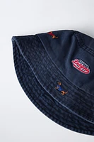 OXFORD PATCH BUCKET HAT