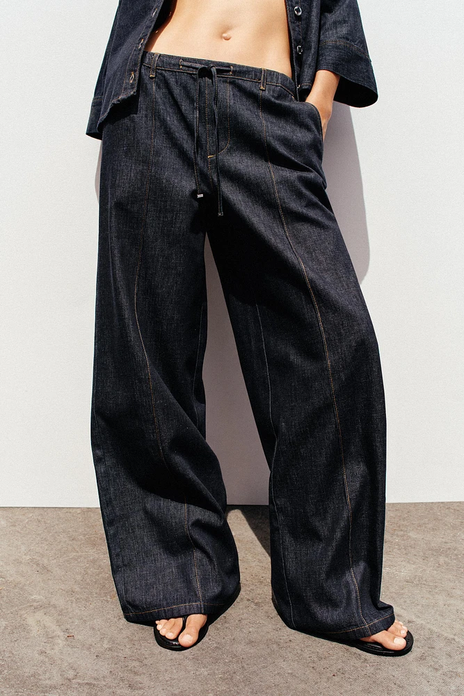 JEAN Z1975 JOGGER WIDE LEG TAILLE HAUTE