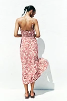 ROBE MIDI RUSTIQUE IMPRIMÉE