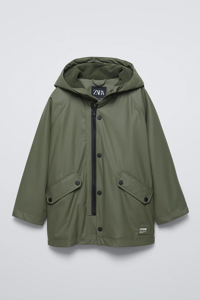 WATER REPELLENT RUBBERIZED JACKET