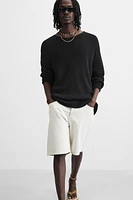 BERMUDA DENIM STRAIGHT FIT