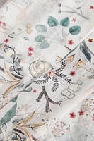 DRAP DE DESSUS ENFANT IMPRIMÉ MARIN
