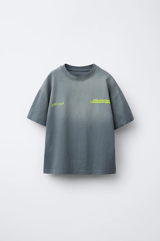 T-SHIRT TIE & DYE INSCRIPTION