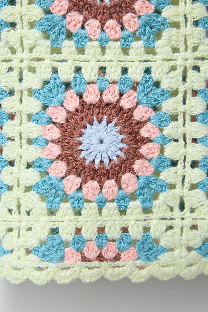 CROCHET KNIT TOP