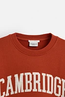 CAMBRIDGE© PATCH SWEATSHIRT